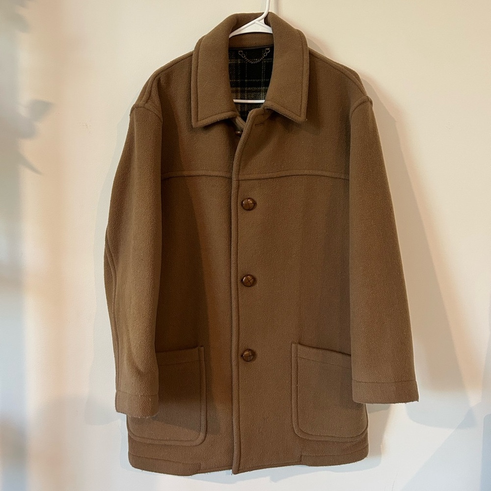 Brooks Brothers Wool Brown Coat